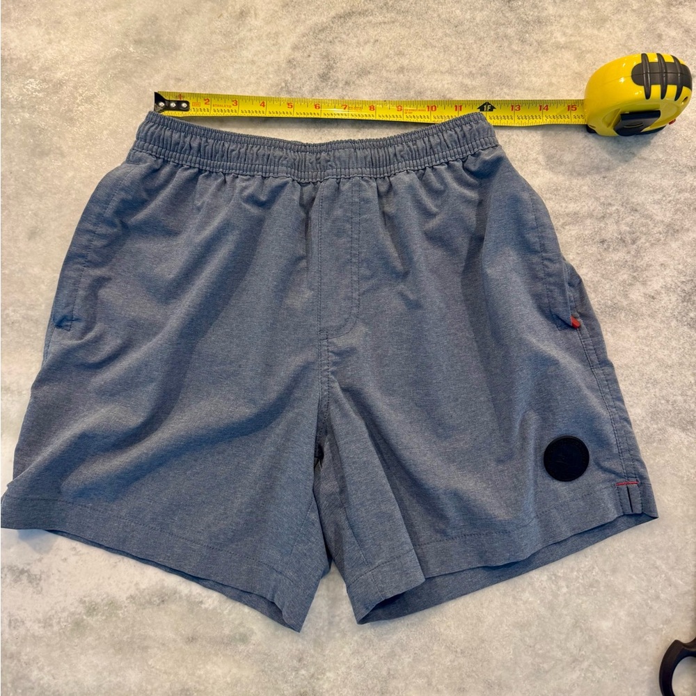 Chubbies Blue/Gray Gym Swim Athletic Hybrid Shorts